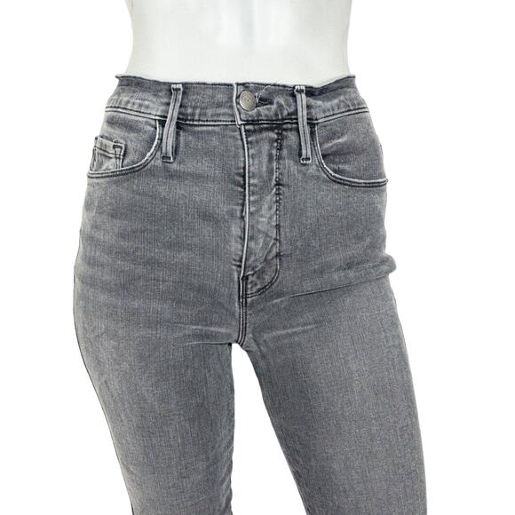 FRAME denim Le Sylvie Slender Staight Jeans Octavia Drive size 25 - Picture 8 of 10